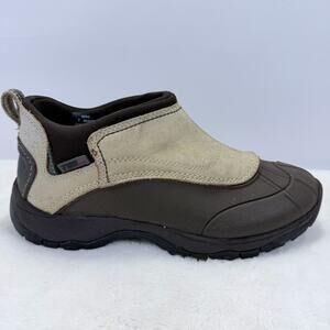 L.L. Bean Storm Chaser Slip On Duck Boots Tek 2.5 Brown Mens Size 7